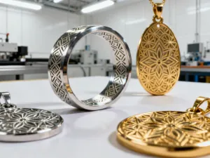 Laser engraved jewelry and accessories