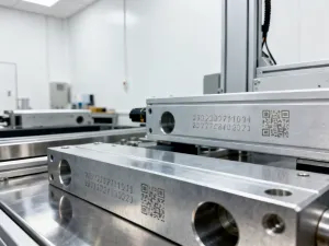 Industrial laser marking for parts traceability